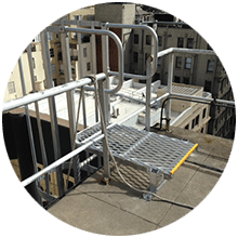 roof access ladder systems